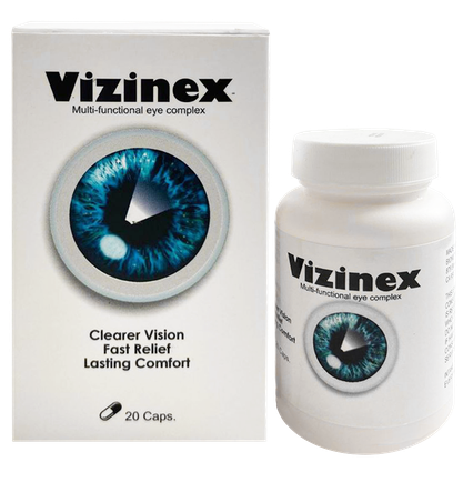 Vizinex – Frasco de 60 cápsulas, suplemento alimenticio de apoyo visual